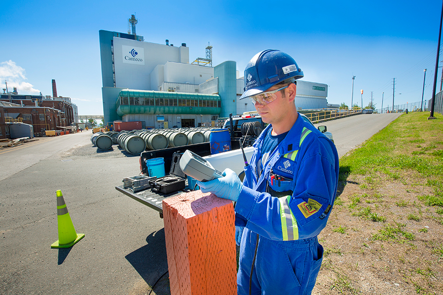 Regular monitoring is one of the key ways Cameco protects the environment and local residents. 