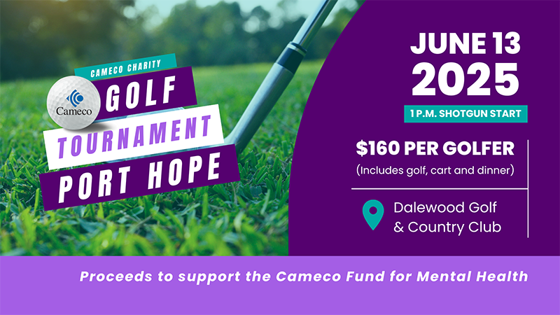 Port Hope Golf Tournament 2025 Media Callout
